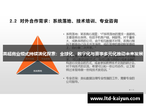 英超商业模式持续演化探索：全球化、数字化与赛事多元化推动未来发展