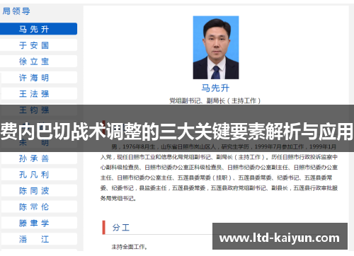费内巴切战术调整的三大关键要素解析与应用