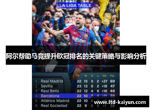 阿尔帮助马竞提升欧冠排名的关键策略与影响分析