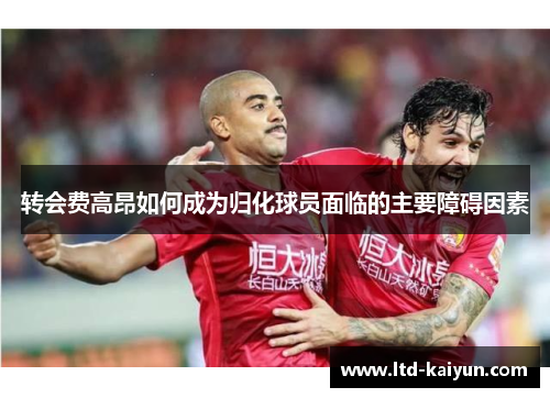 转会费高昂如何成为归化球员面临的主要障碍因素